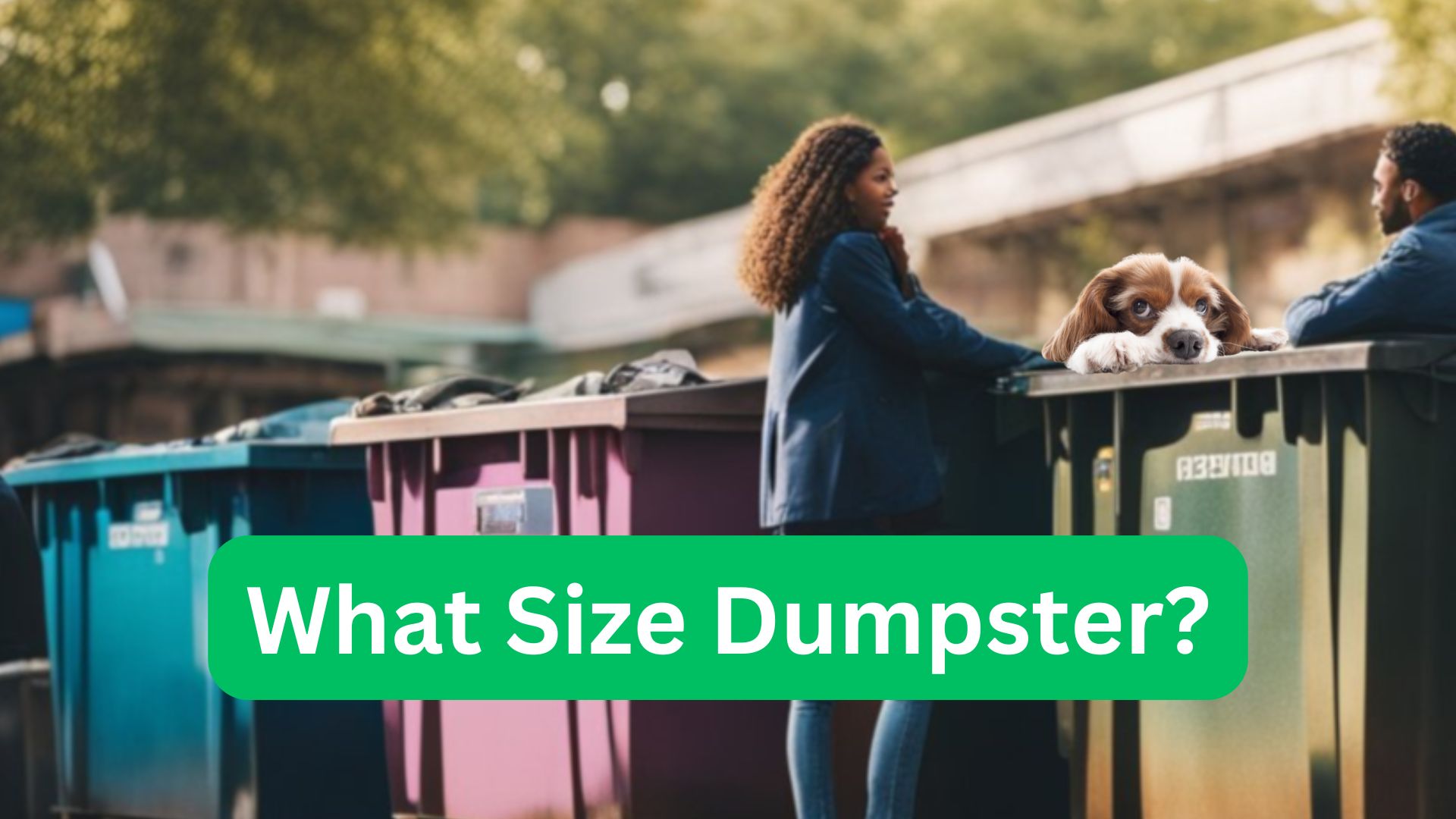 Choosing dumpster size