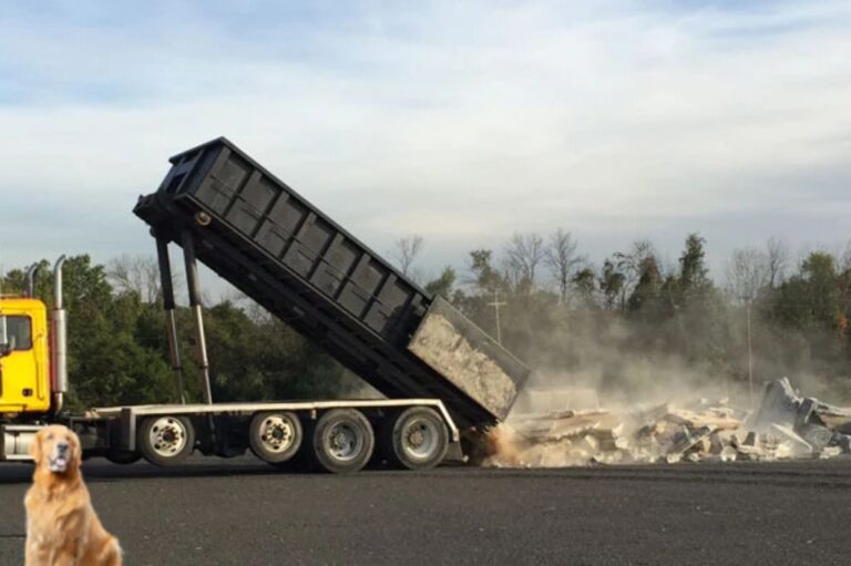 concrete disposal commercial dumpster