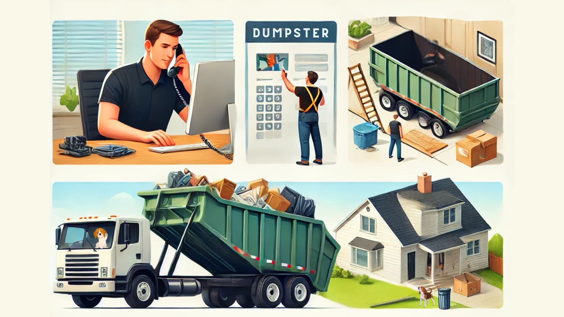 What happens when you rent a dumpster