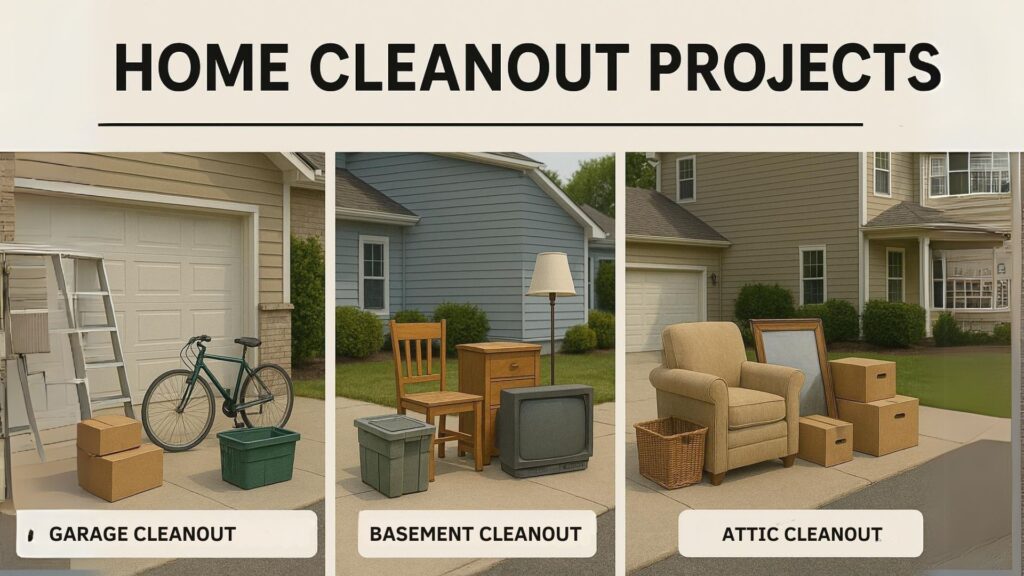 home cleanout projects