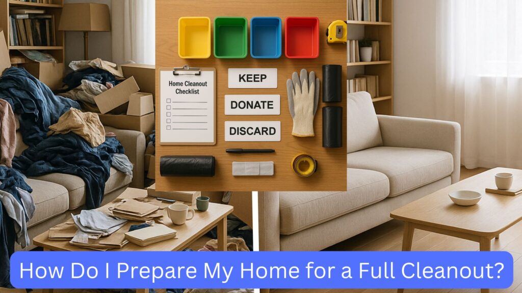 How Do I Prepare My Home for a Full Cleanout
