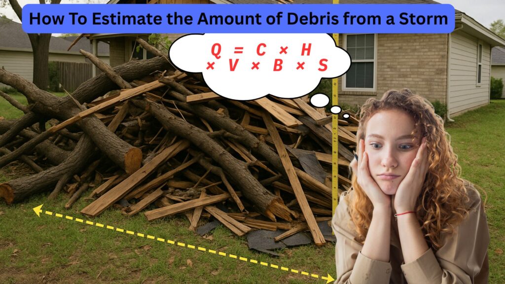 How To Estimate the Amount of Debris from a Storm