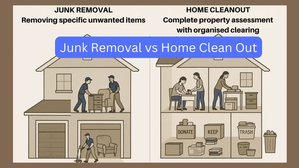 Junk Removal vs Home Clean Out