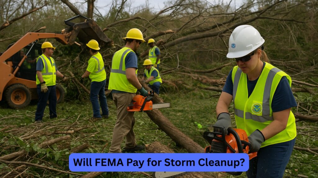 Will FEMA Pay for Storm Cleanup