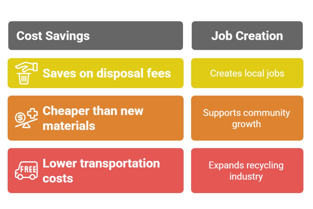 Economic Benefits of Concrete Recycling