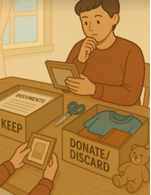 how to decide what to keep and what to remove or repurpose