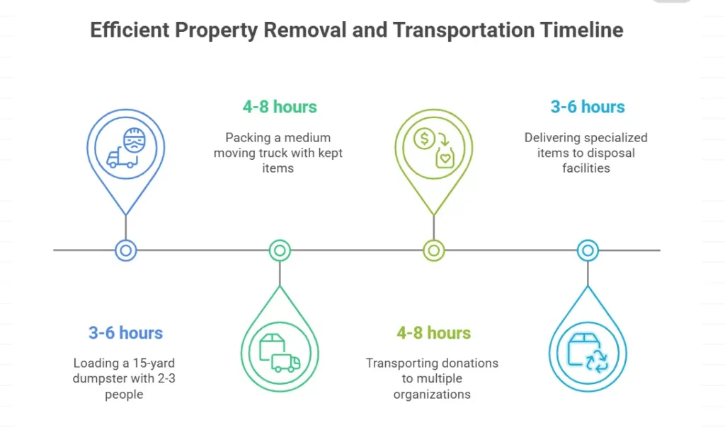 timelines for the transportation phase of waste removal