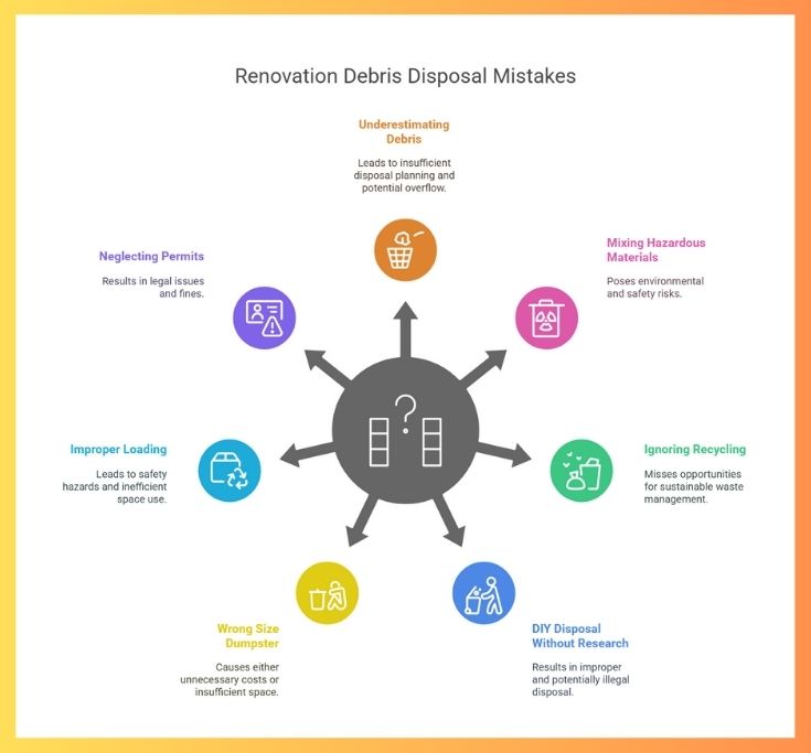 a summary of 7 important renovation debris disposal considerations