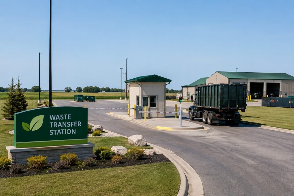 Wigand Transfer Station Chillicothe IL — GFL Environmental disposal facility for dumpster rental in Peoria County"