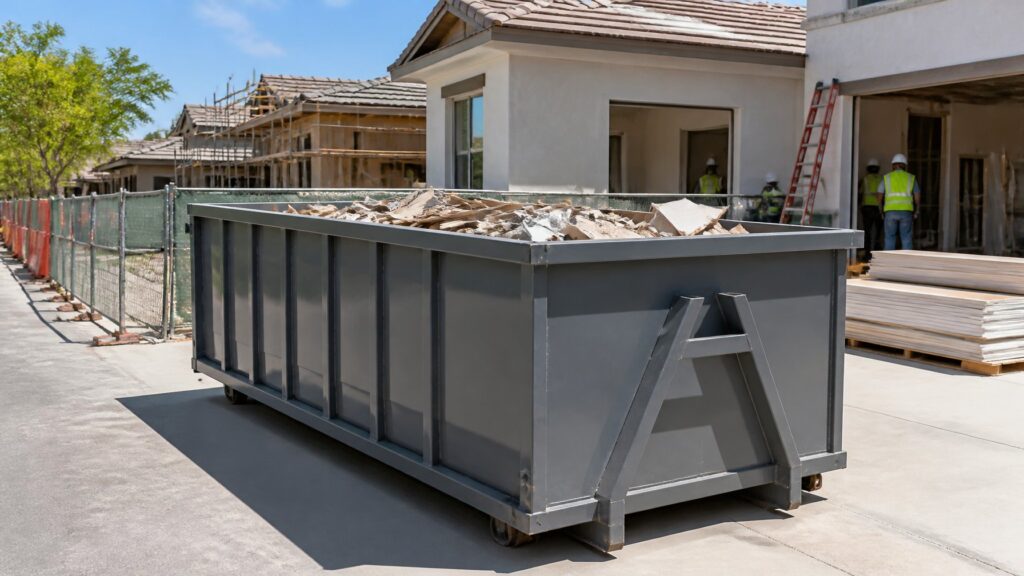 Building codes and debris containment requirements at a Peoria construction site