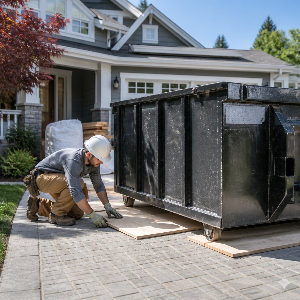 How to keep clients' properties clean during construction at a Peoria home